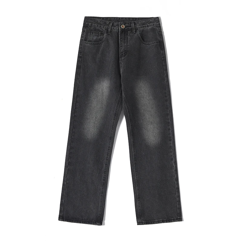 Новые модные прямые подвесные базовые брюки в стиле ретро облегающие свободные