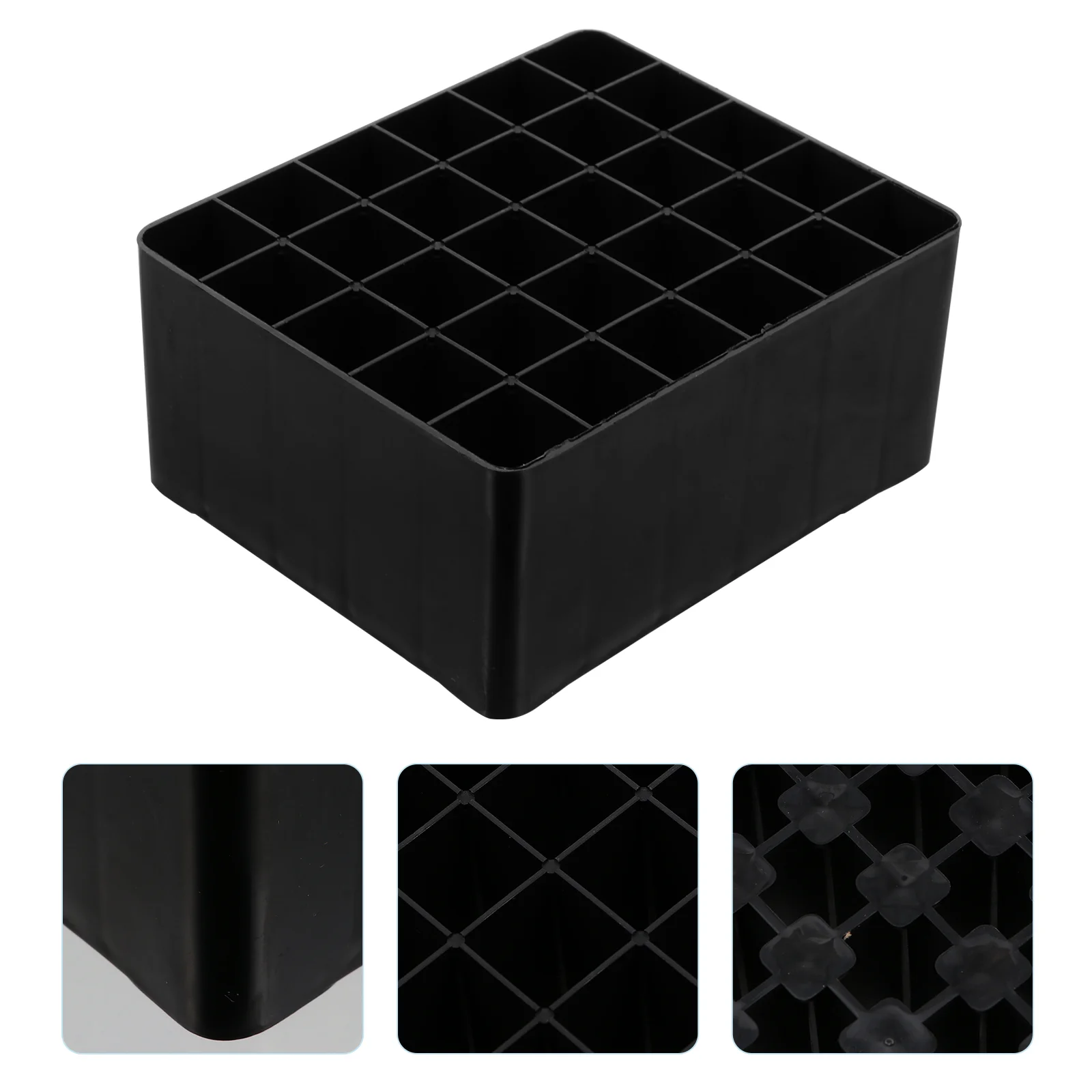 

4 Pcs Plastic Mark Pen Storage Holder Practical Desktop Pen Container Pen Box