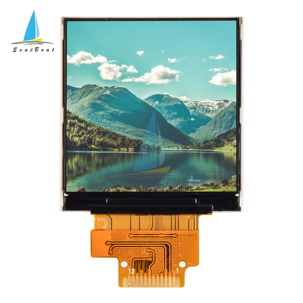 

TFT-дисплей 1,54 дюйма 12P SPI HD IPS полноцветный ЖК-модуль 3,3 В ST7789V Привод IC 240*240 для Arduino