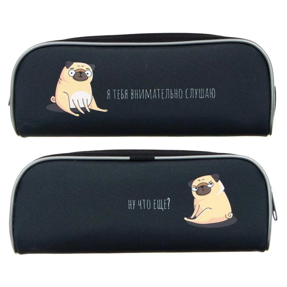 Пенал Calligrata Мопс 6436911 |