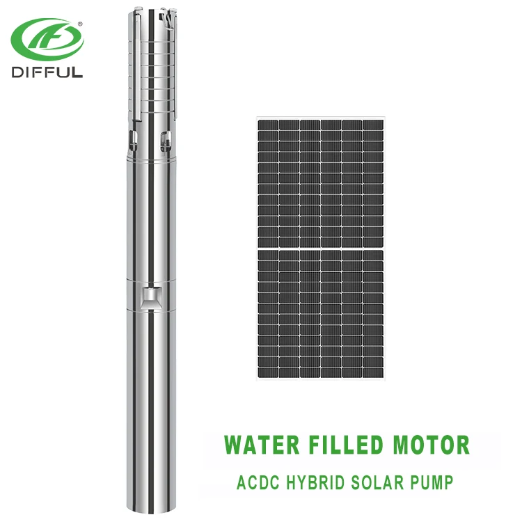 

suppliers 5hp system solar energy water filled motor pump