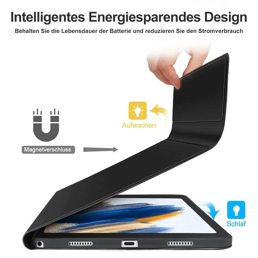 Чехол для глазной панели Samsung Galaxy Tab A9 Plus + 11 X210 X215 X216 корейский иврит испанский