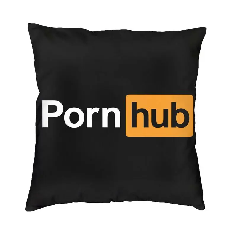 

Наволочка Pornhub с логотипом, наволочка с 3D принтом, смешное порно, подарок, квадратная напольная подушка, чехол для дивана, модная наволочка д...