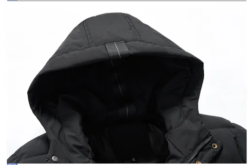 2022 Mens Winter Casual Jassen Fleece Warme Bontkraag Parka Jas Heren Effen Kleur Windjack Afneembare Hoed Bomber Jas Mannen