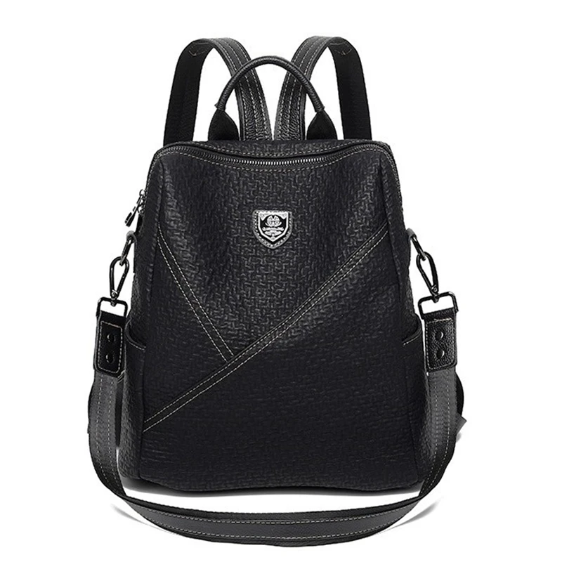 

Модный женский рюкзак, Роскошный дизайнерский ранец из искусственной кожи для девочек-подростков, Женская дорожная сумка с защитой от краж...