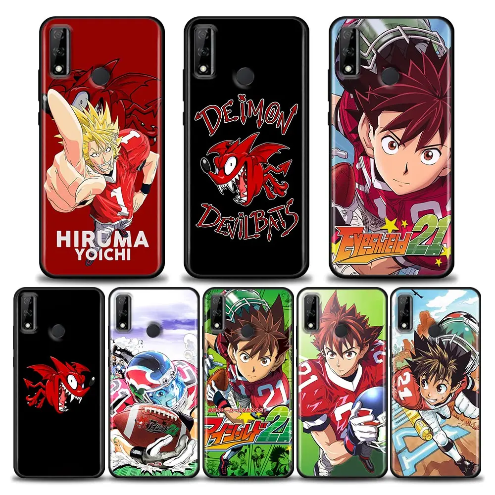 

Case For Huawei Y6 Y7 Y9 2019 Y6p Y8s Y9a Back Cover Mate 10 20 Lite 40 Pro Case Soft Funda Anime Eyeshield 21 Hiruma Devil Bats