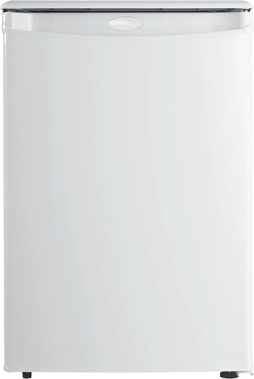 

DAR026A1WDD-6 2.6 Cu.Ft. Mini Fridge, Compact Refrigerator for Bedroom, Office, , countertop, E-Star Rated in White