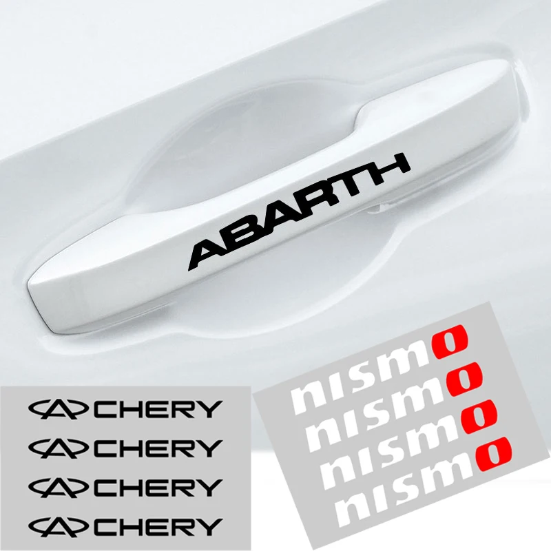 

Car Door Handle Sticker Vinyls Decals Car decoration sticker For Toyota C-hr Prado Rav4 Yaris Hilux Prius Avensis Corolla Camry