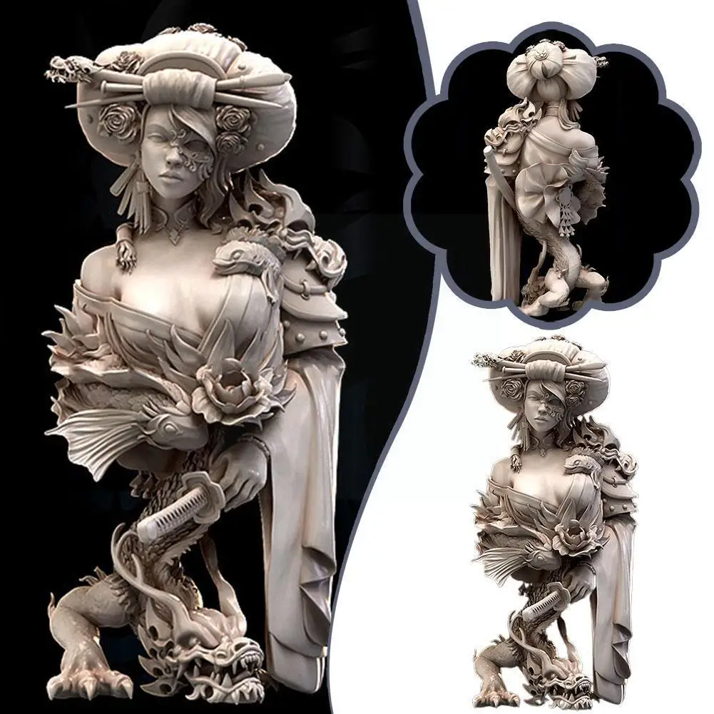 

1/10 Resin Bust Model Kits Figure Colorless And Self-assembled A-973 C9N1