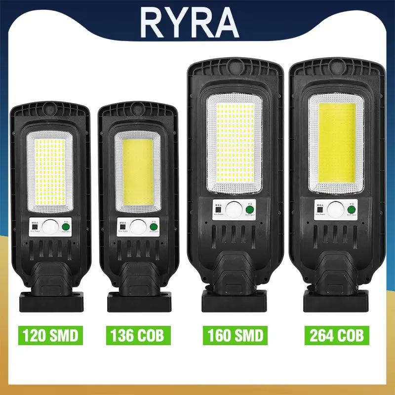 

COB/LED лампа на солнечной батарее, Внешняя Солнечная лампа, уличное освещение, настенная лампа, водонепроницаемая лампа с пассивным ИК датчиком движения, умная лампа с дистанционным управлением