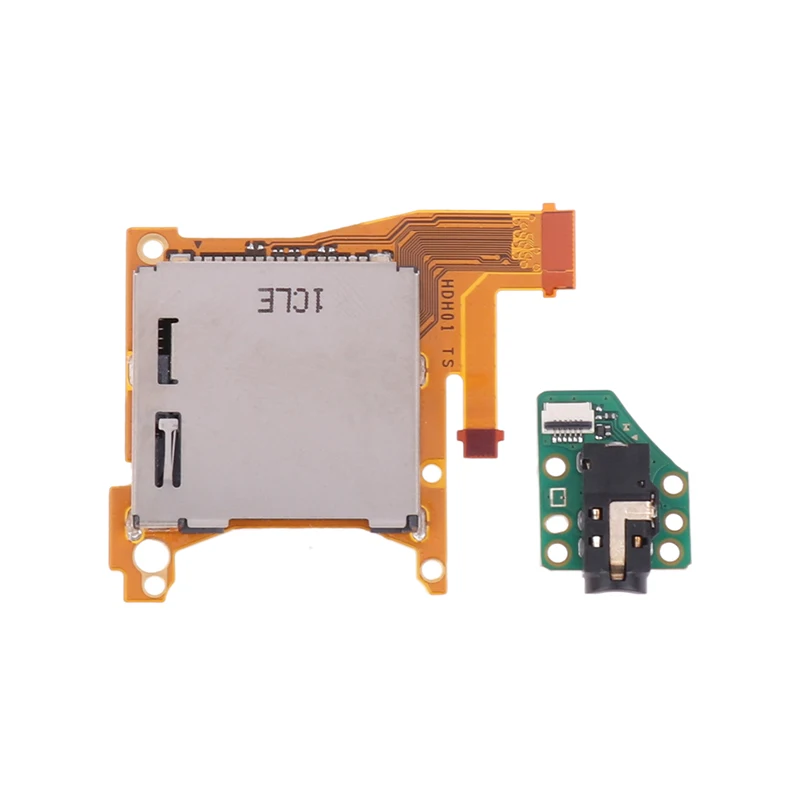 

1Pc/Set For Switch Lite Game Card Slot Reader With Headset Headphone Audio Jack Socket Board Replacement Part