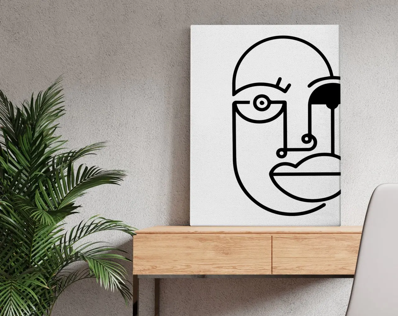 

Холщовый стол BK Home Picasso 50x70 см-3