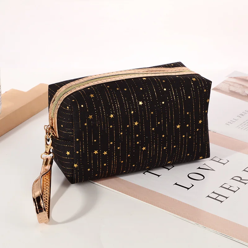 

2022 Cosmetic Bag Women Make Up Bag Bling Stars Pouch Wash Toiletry Makeup Bags Travel Organizer Bolsos De Maquillaje Neceser