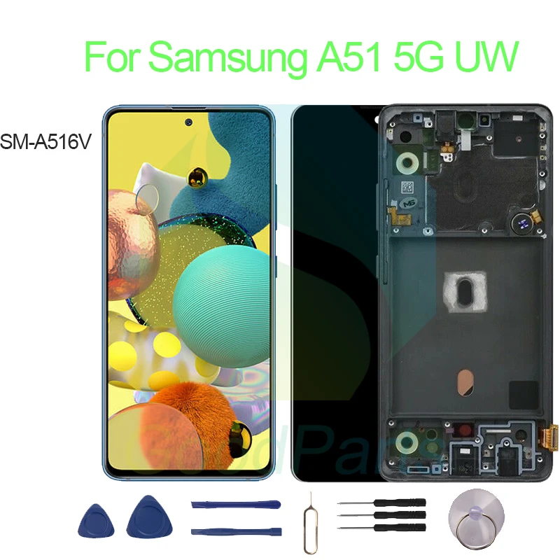 

Сменный сенсорный ЖК-дисплей 2400*1080 Для Samsung A51