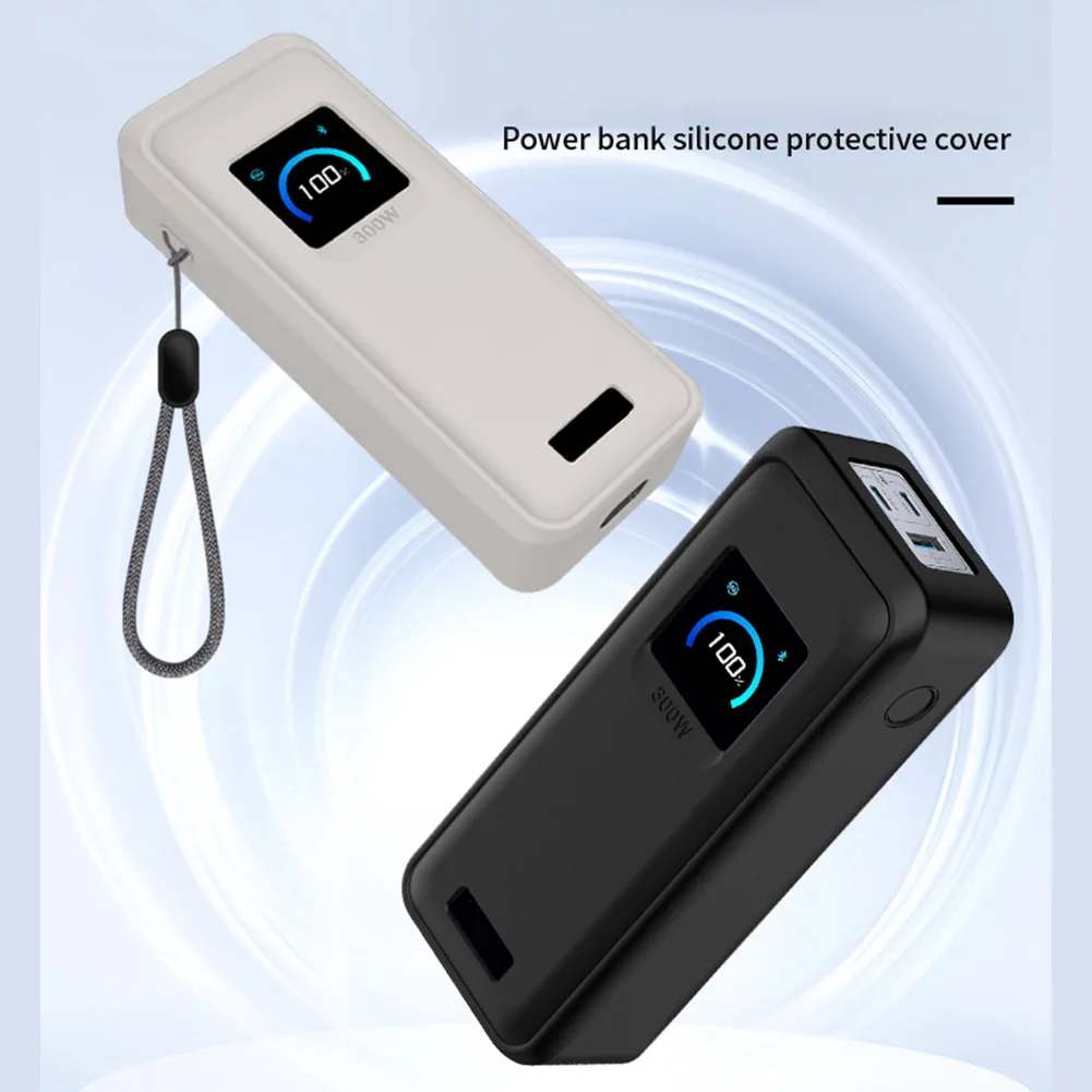 Фото Защитный чехол для Anker-Prime Power Bank (26250 мАч, 300 Вт), силиконовый, мягкий, защитный от падений и царапин, 1 шт. №5