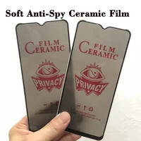 50pcs matte ceramic privacy screen protector for samsung galaxy m11 m21s m31 m51 m32 m42 m53 m33 m23 protective anti spy film