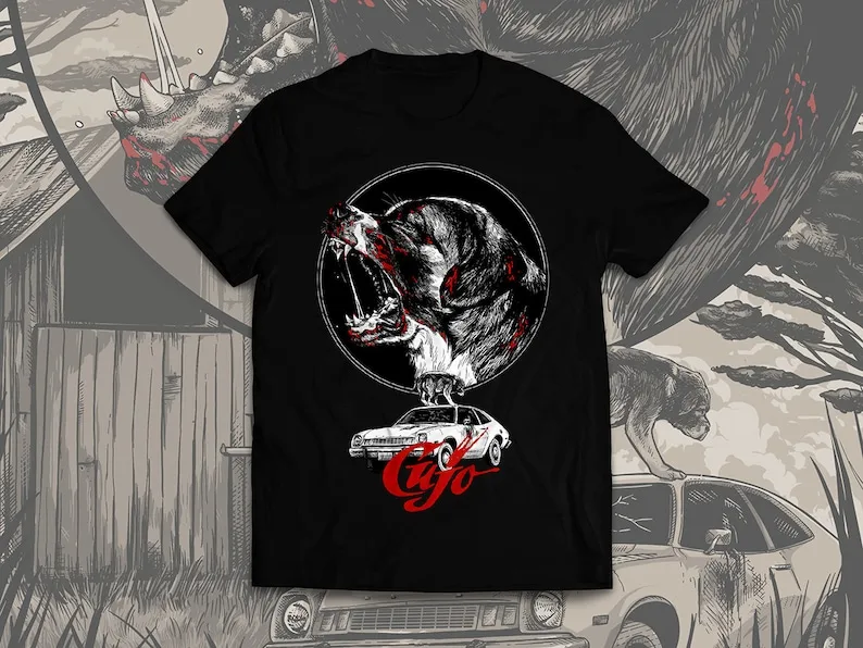 Cujo | Stephen King Ужас-футболка