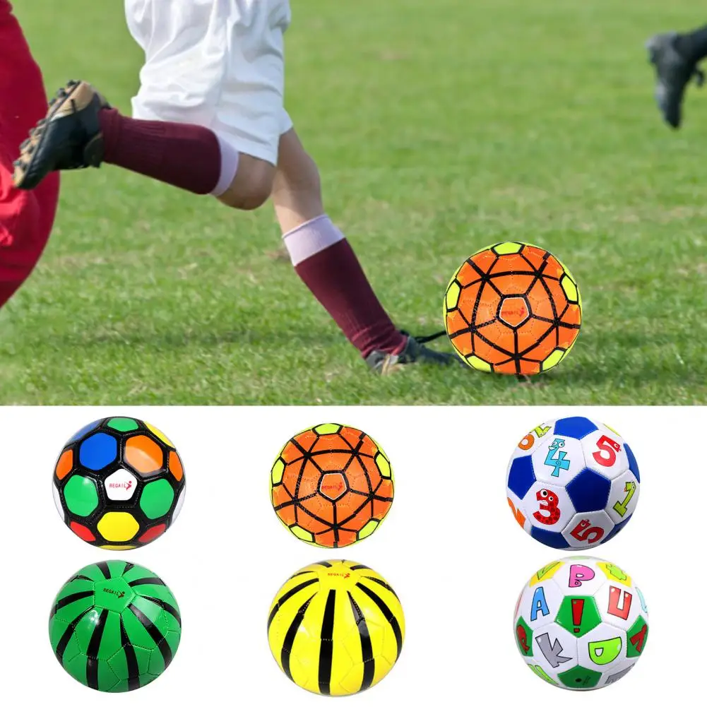 

Kids Soccer Bouncy Not Deformed Printed Interactive Toy with Animal Number Patterns Outside Sport Soccer Ball for Children