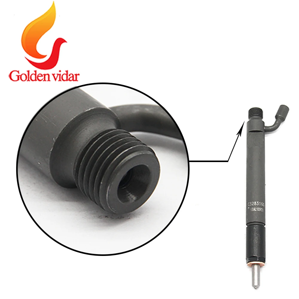 12 шт./лот 4BT 6BT топливный инжектор Инжекторная Форсунка KBAL105P21 высокоуровневый