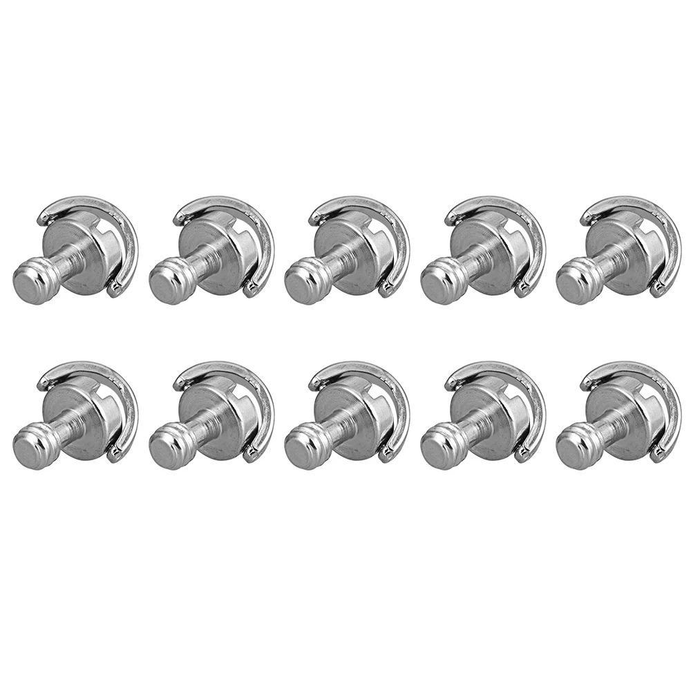 10pcs 1/4-20 D Shaft D-ring Mounting Screw Adapter Tripod Monopod Quick Release Plate Camera Fixin