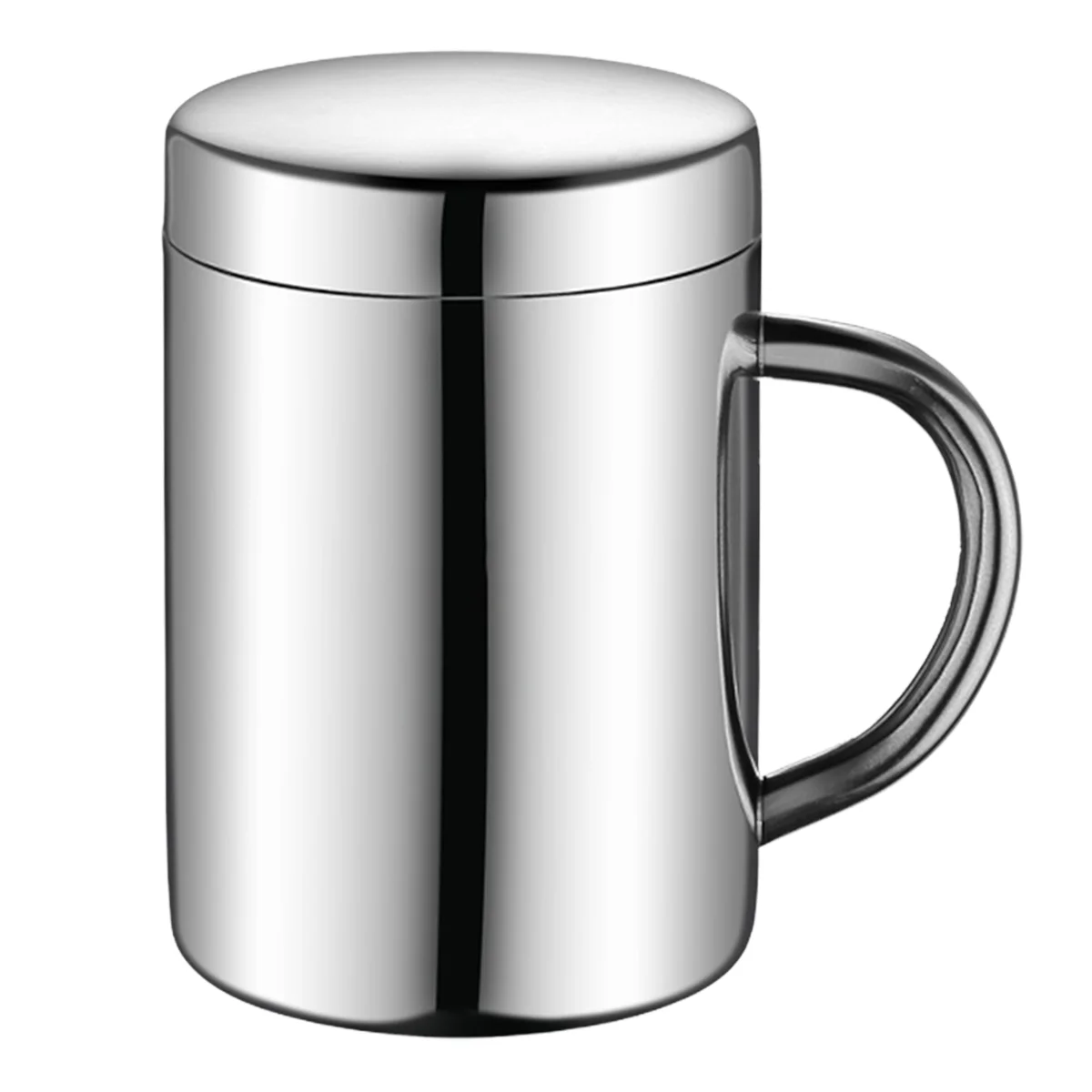 

Cup Mug Tea Coffee Stainless Steel Insulated Travel Tumbler Metal Double Cups Walled Afternoon Glasses Drink Espresso Lidded