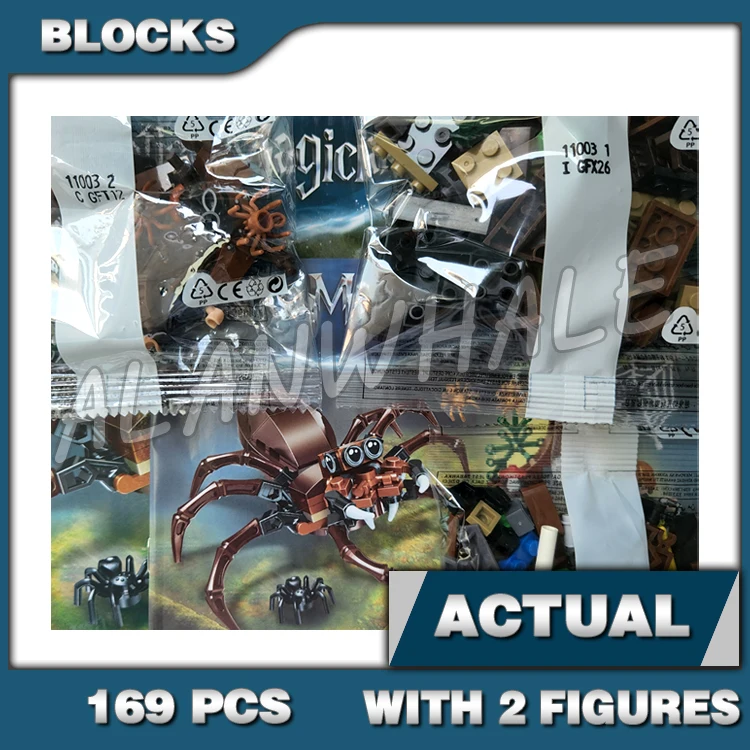 

169pcs Wizards World Spider Lair Tree Forest 11003 Model Building Blocks Sets Compatible With Bricks