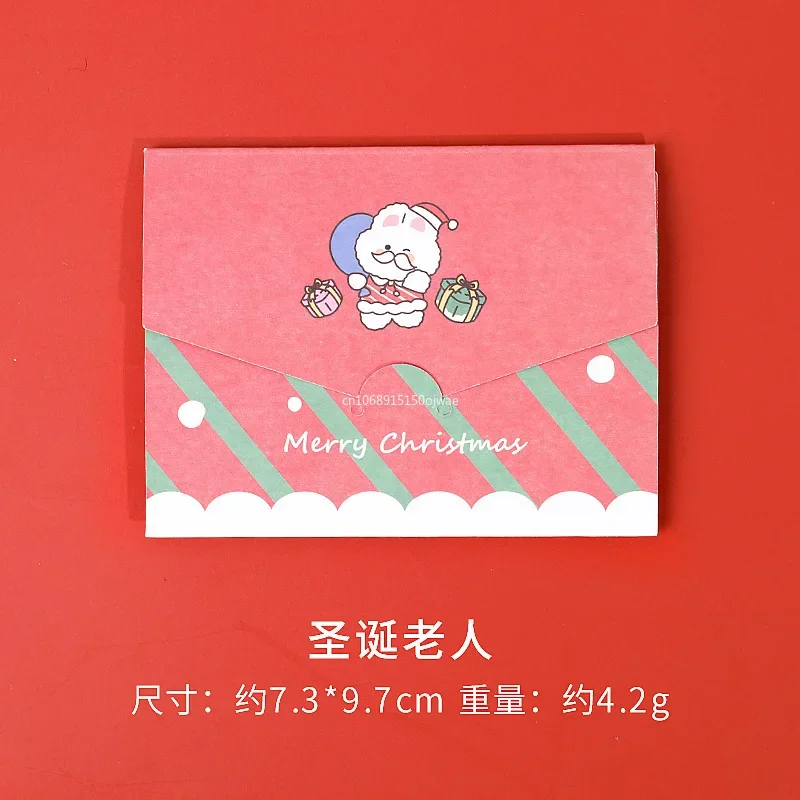 1 шт. поздравительные открытки с Рождеством конверт рождественские подарки