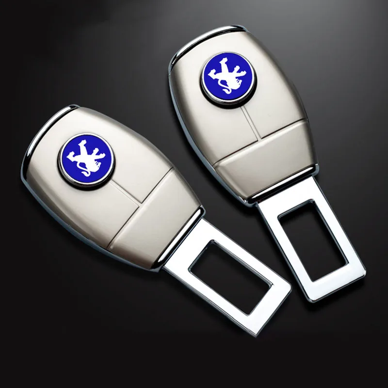 

Car Seat Belt Extender Buckle Clip Alarm Muffler For Peugeot 206 307 301 207 407 308 406 107 108 208 408 508 607 807 405 5008