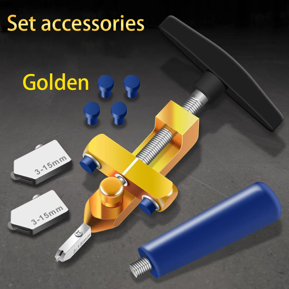 

8Pcs Diamond Glass Cutter for Glass Tile Cutting 2 In 1 Glass Cutter Set Manual Construction Tools Tile Cutter Whole Set