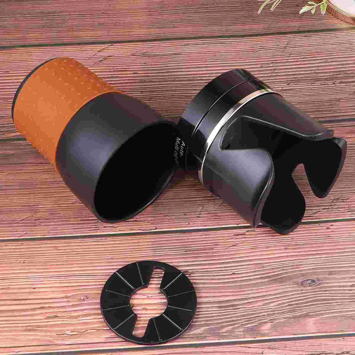 

Car Cup Holder Multi-Function Stroller Cup Rack Fixed Storage Phone Cup Rack for Outdoor (Black)