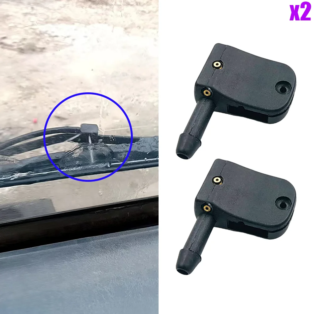 2 шт. для Mercedes-Benz Vito W638 Sprinter для VW LT Crafter, универсальная насадка для омывателя переднего стекла, форсунка для автомобиля