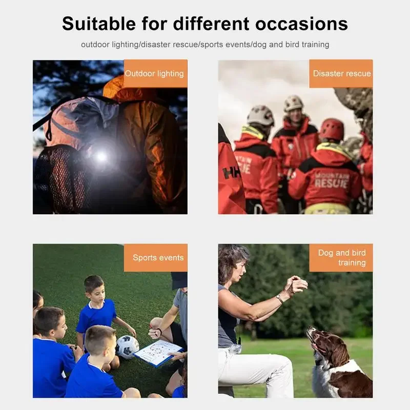 COB сильный свет свисток креативная форма брелок кулон портативный светодиодный