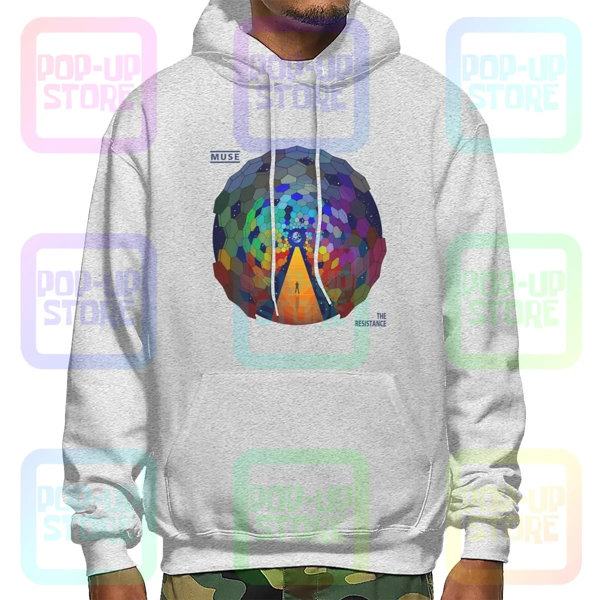 Толстовка Muse с изображением альбома Толстовки лучшая забавная Новинка уличная