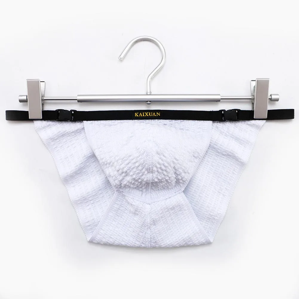 Мужские трусики с бандажами сексуальные вязаные короткие трусы для нижнего