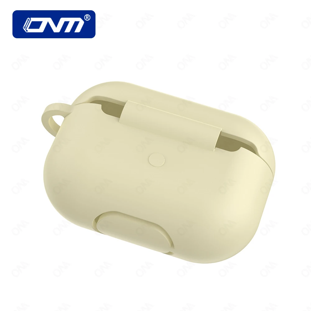 Силиконовый чехол для Apple Airpods Pro 2 беспроводной зарядки наушников Air Pods 2022