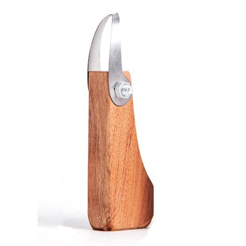 

1 Pc Wood Color Pottery Ceramic Tools Trimming Knife Clay Sculpture Carving Texture Scraping Tool