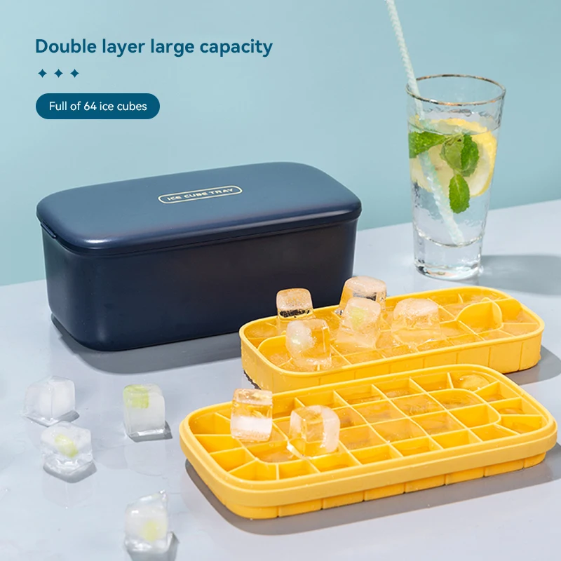 Силиконовый контейнер для хранения льда с крышкой |