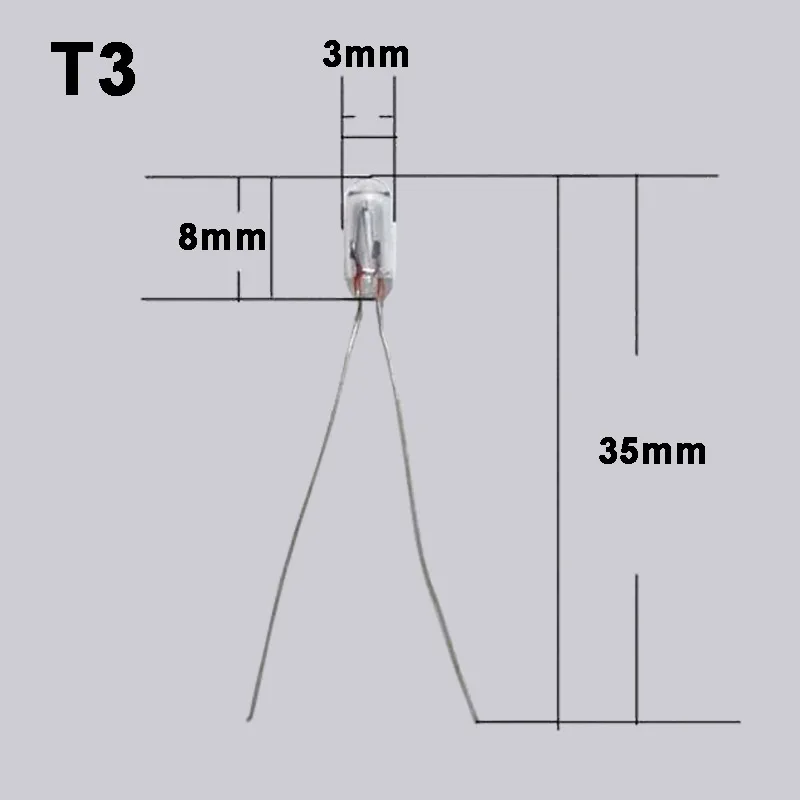 

Индикаторные лампы XunShiNi T3 T4 T5 12В