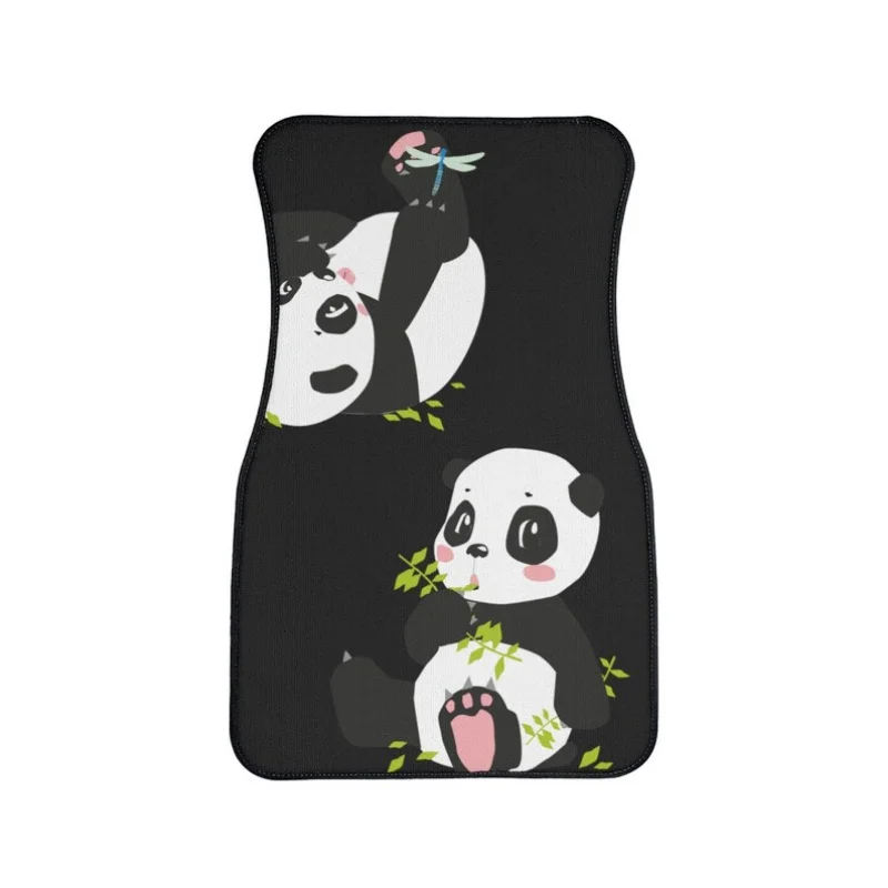 

Anime Car Floor Mats, Kawaii Panda Bear Car Floor Mat, Kawaii Mat, Decor, Cute Car Accessories for Teens, Women, Panda Gifts
