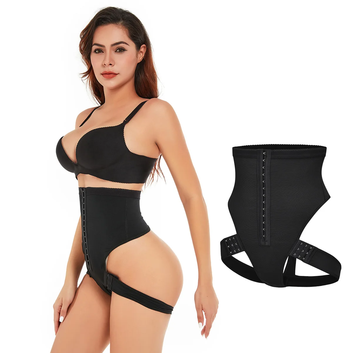 Invisible Femme Exceptional Shapewear Waist & Booty Enhancer Trainer Cuff Tummy Trainer with Butt Lift