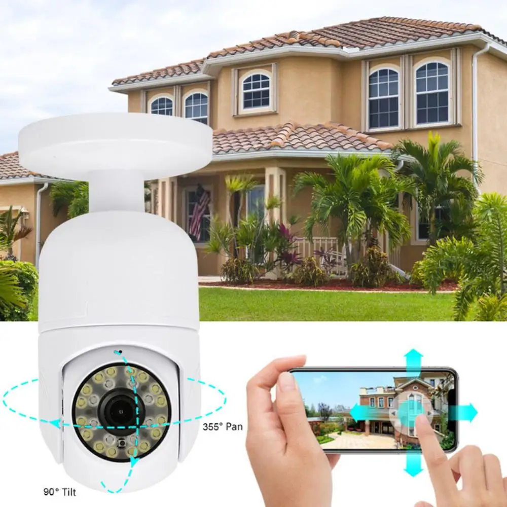 

720P Day Night Full Color Network Surveillance Camera Two-way Language Infrared Night Vision Motion Detection Surveillance Cams