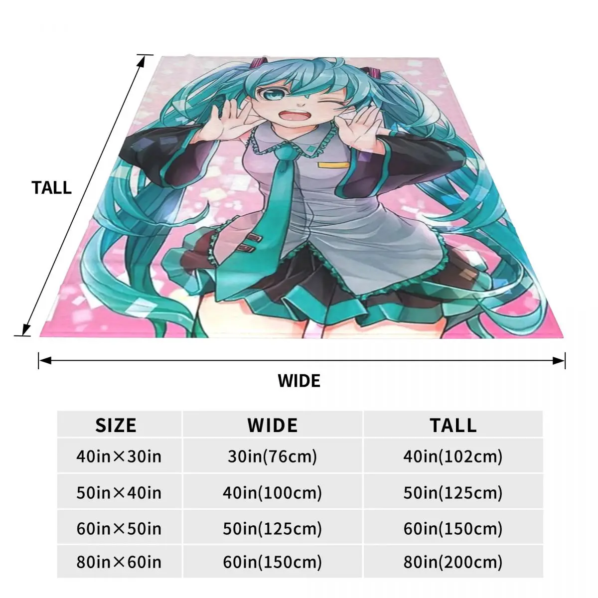 Project Sekai милые кружевные одеяла Мику фланелевое одеяло летние легкие покрывала с