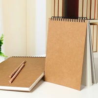 a5 watercolor drawing art paper sketchbook spiral notebook inner blank white paper notebook for painting writing 30 sheets