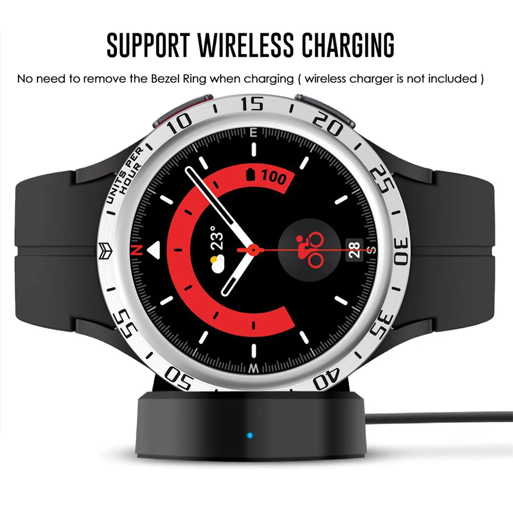 Metal Protection Cover for Samsung Galaxy Watch 5 Pro Bezel Ring Sport Smartwatch Bumper Shell Case for Watch 5pro Accessories