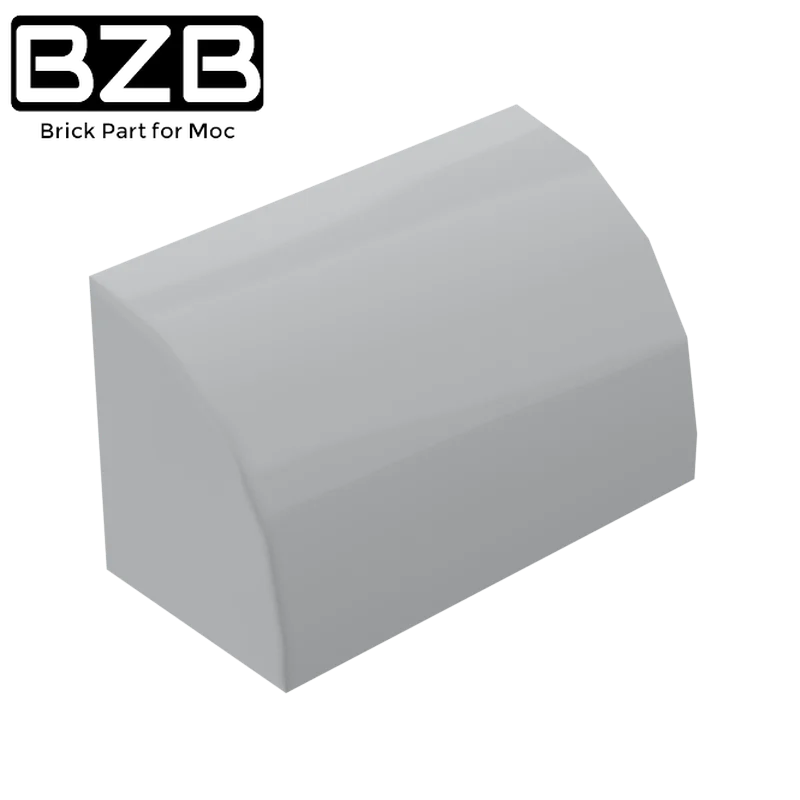 

10 шт., детали MOC 37352, изогнутые склоны, 1x2x1, Совместимые Кирпичи, сборные строительные блоки «сделай сам», детские игрушки-мозги, подарок на ден...