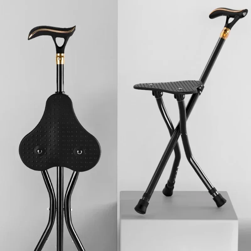 Табурет для пожилых людей Сверхлегкий портативный стул из алюминиевого сплава