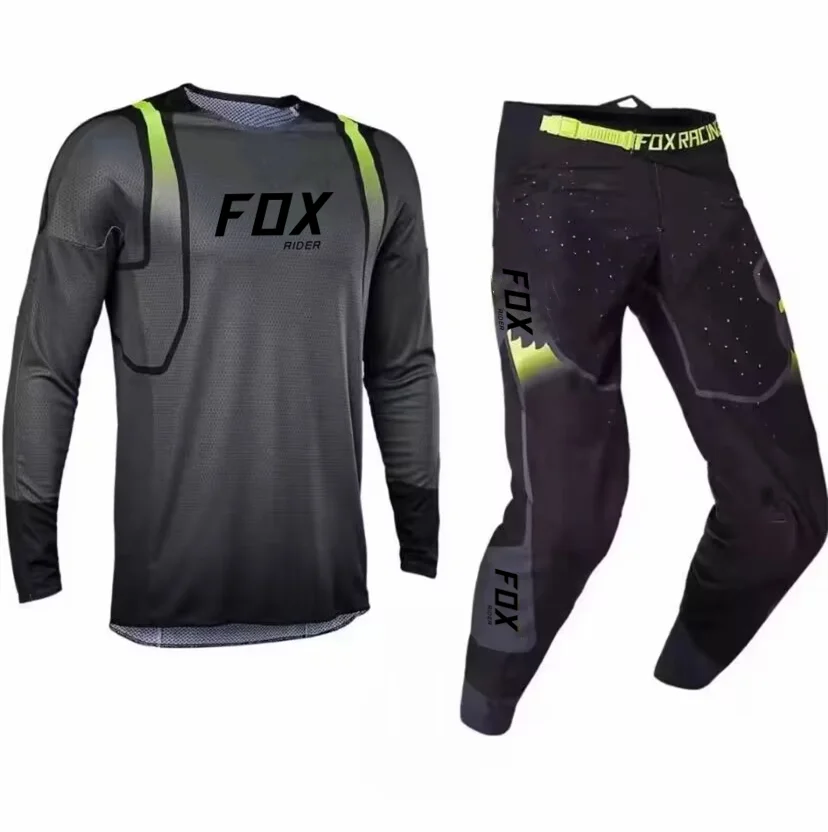 

2023 комплект гоночной одежды для мотокросса 180/360 FGMNT комбинированные трикотажные брюки мужские MX внедорожные комплекты для мотокросса синий костюм для взрослых ft