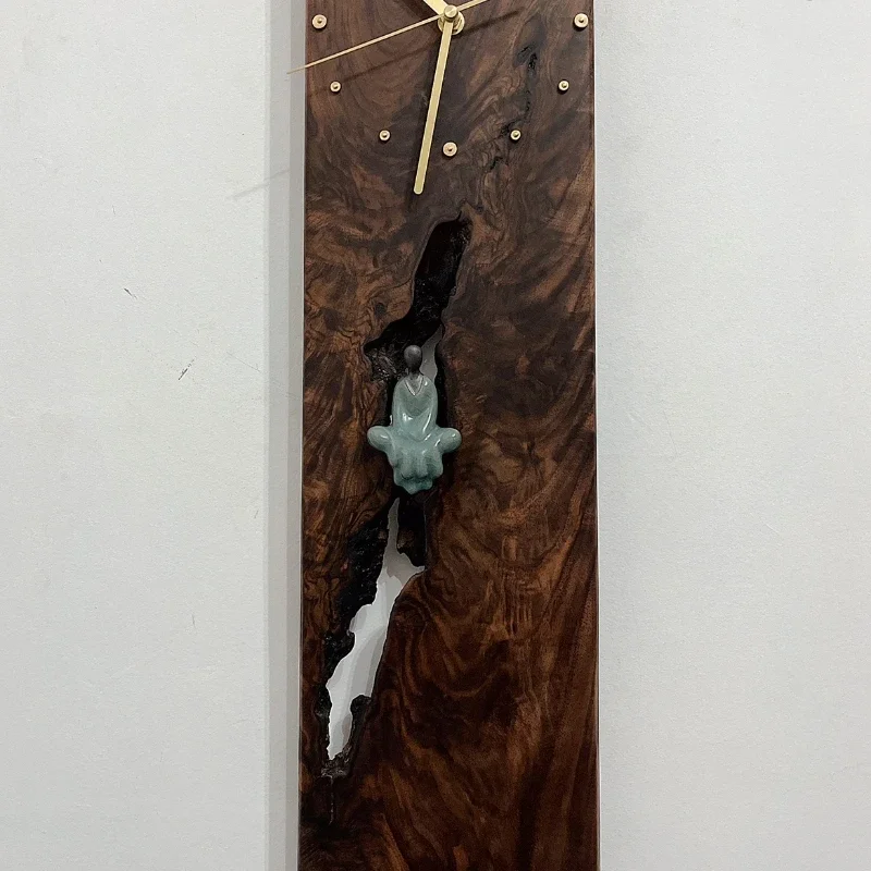 Настенные часы Art Woodem винтажный декор механизм батареи современный дизайн