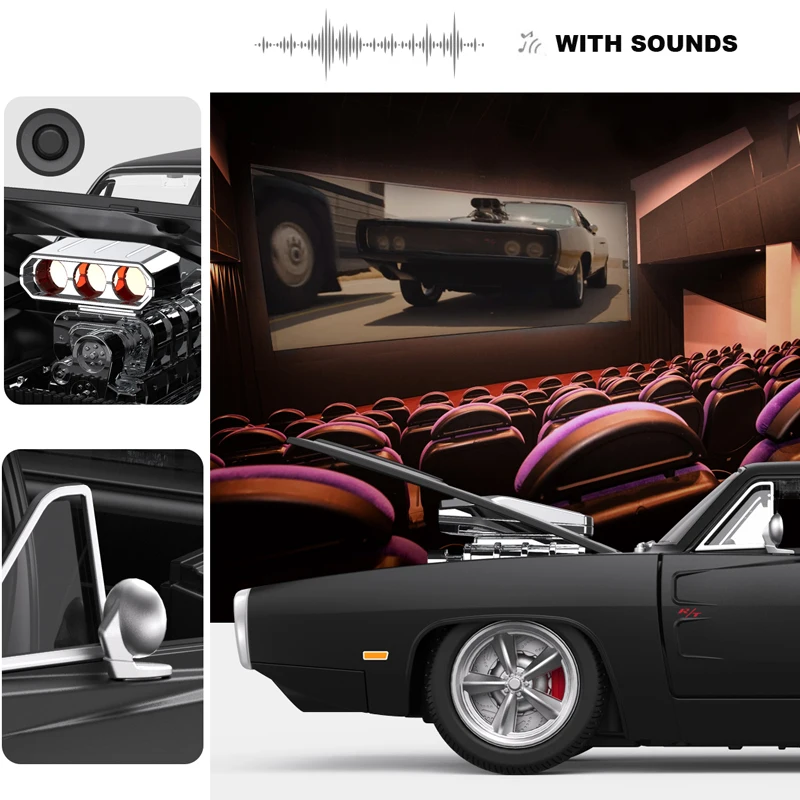 Pаспродажа Новинка Dodge R/T Мотор Радиоуправляемый автомобиль масштаб 1:16 РАДИОУПРАВЛЯЕМАЯ модель автомобиля радиоуправляемая светодиодная аккумулятор...