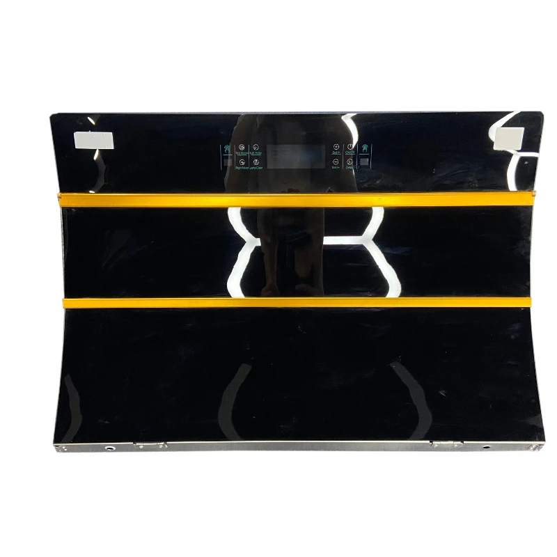 

Smoke Suction Painted Golden Automatic Open Copper Motors Kitchen Chimney Auto Clean Extractor Hood Exhaust Hood